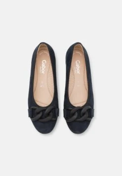 Gabor Comfort Ballet Pumps - Dark Blue/Uni -Gabor Sales Store fa01518ab47342a1b23d048e1fa873e1