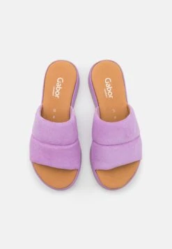 Gabor Comfort Mules - Dark Flieder -Gabor Sales Store fd18cd65d9334de2b68af94ae5d68a96